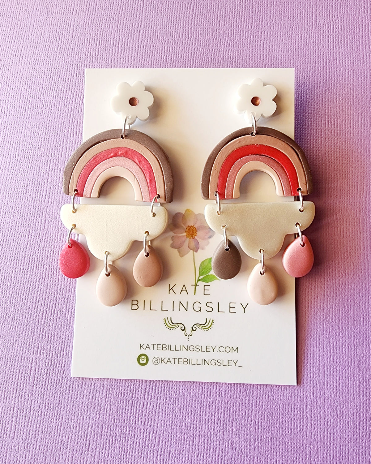 Chocolate Box Rainbow Mega Designer Dangles - Polymer Clay