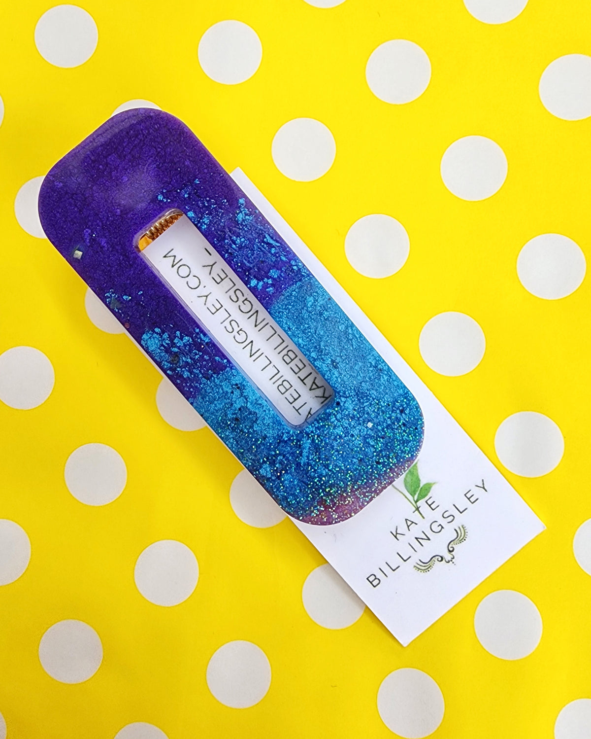 Hairclip - Purple Blue