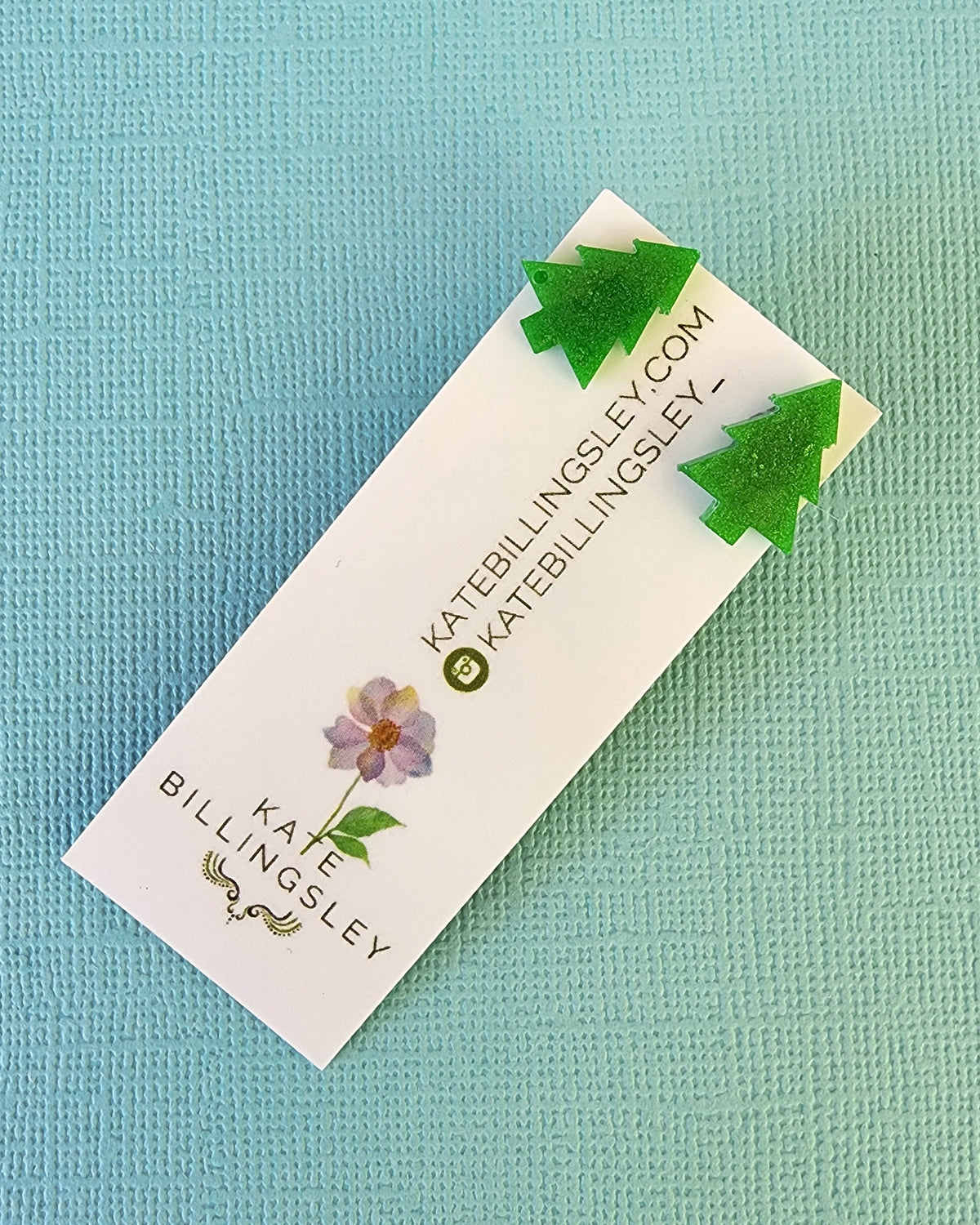 Christmas Tree Shimmer Mini Studs