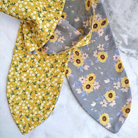 Sunflower/Autumn Yellow Daisy Reversible Headscarf